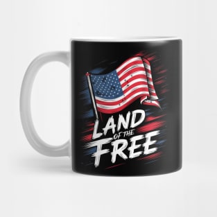 America Land Of the free Mug